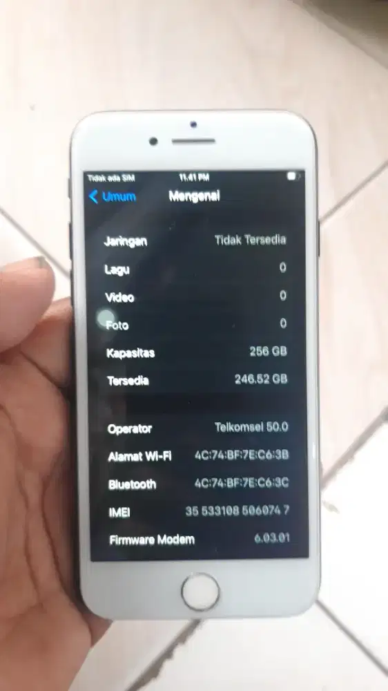Djual aja gan ip 7 nya 256gb lega bgettt
