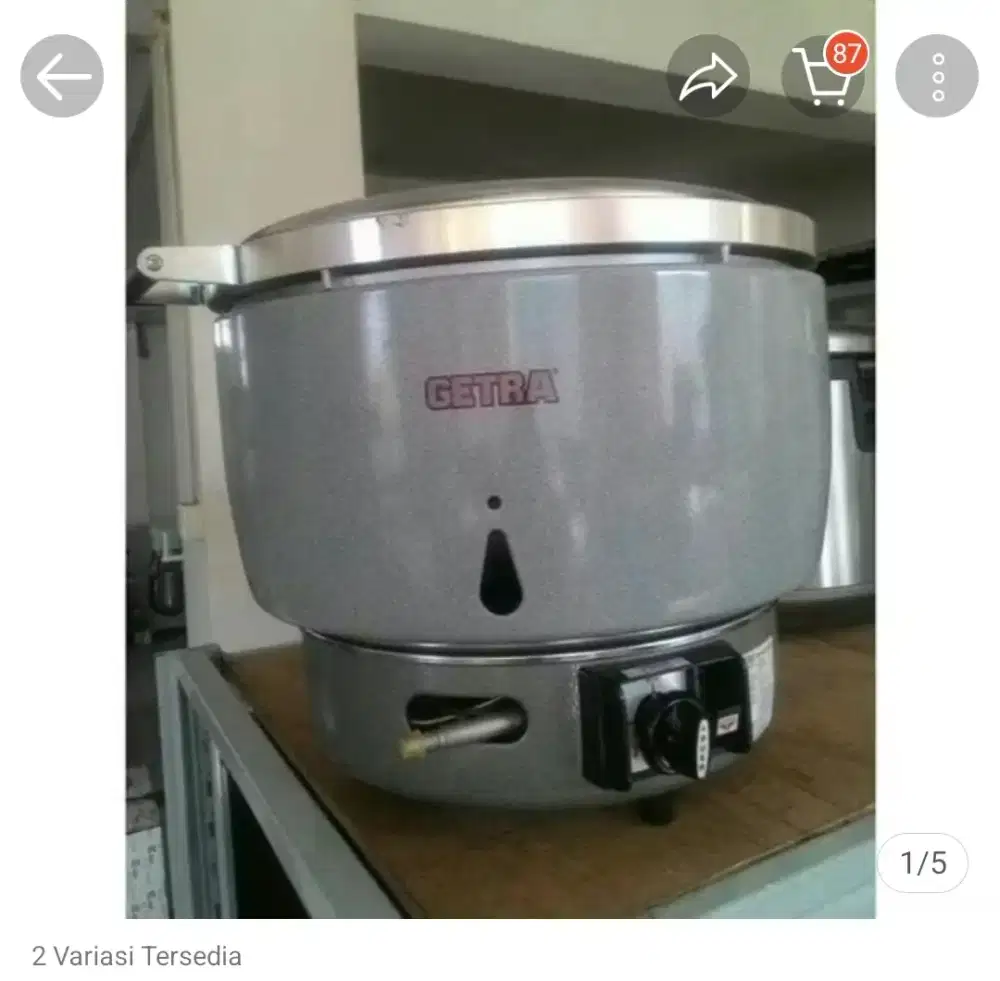Rice cooker getra MB 08 R