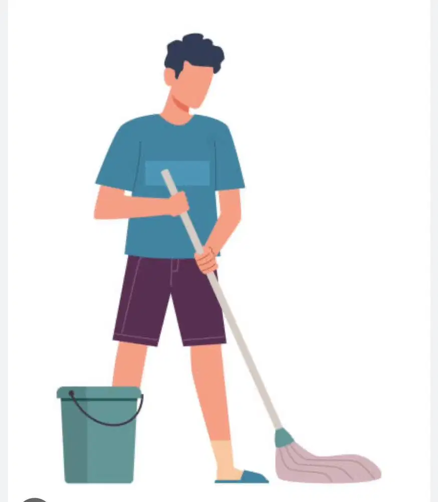 ART laki serabutan bersih2 dan bisa setir