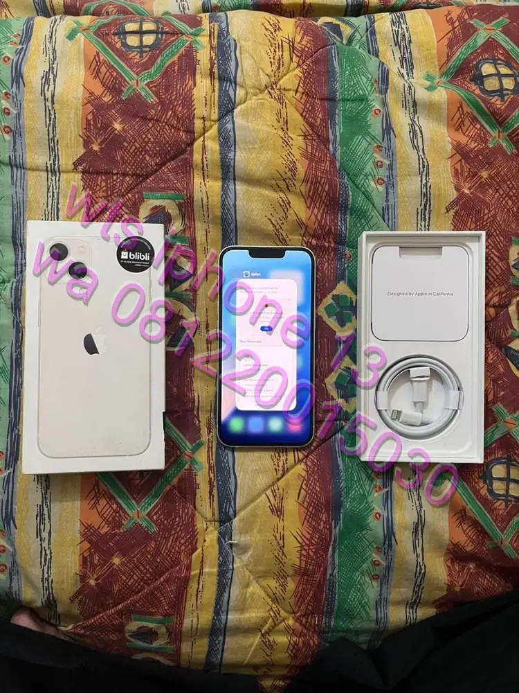 iphone 13 ibox starlight white garansi on oktober 2026