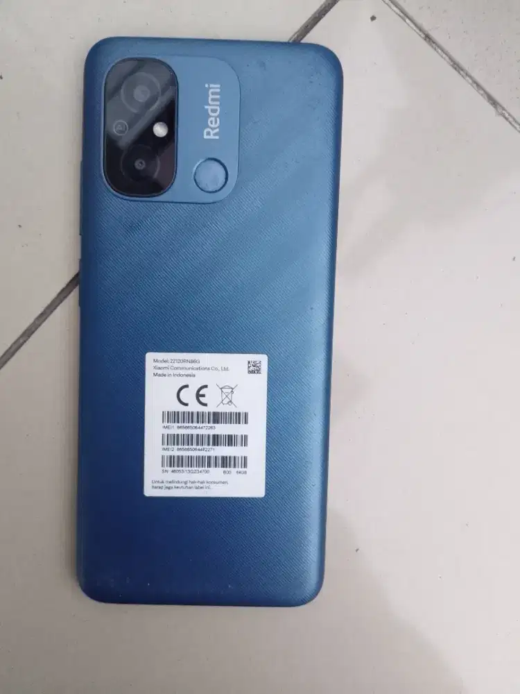 Di jual BU cepat HP redmi 12c ram 4/64, lokasi jakpus