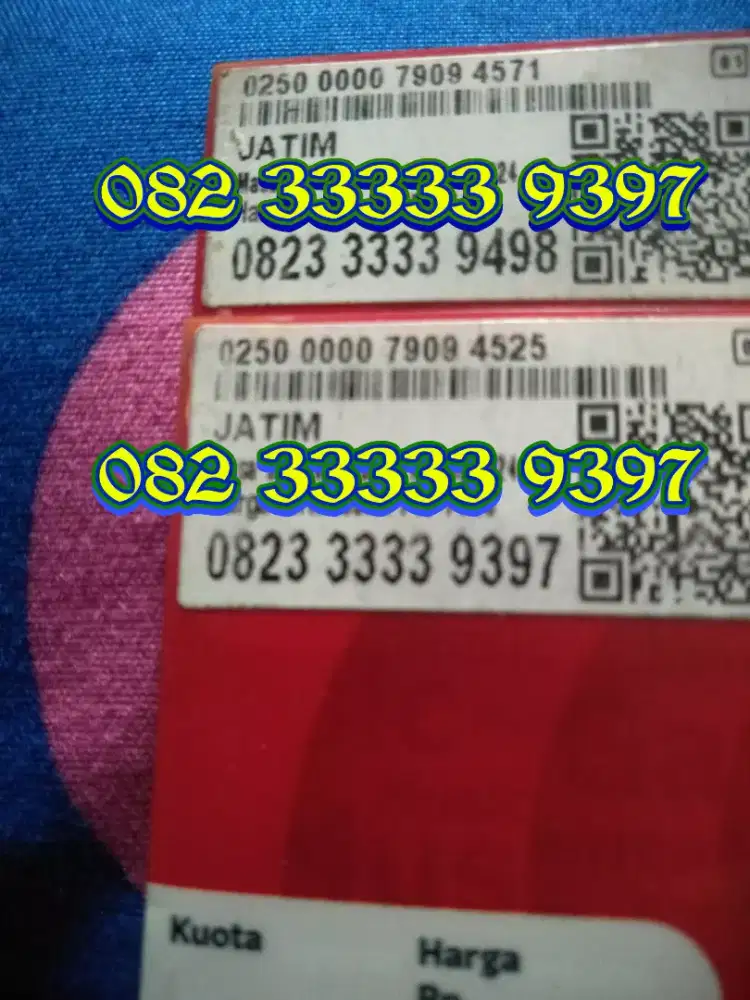 Nomor cantik perdana Telkomsel panca rapih