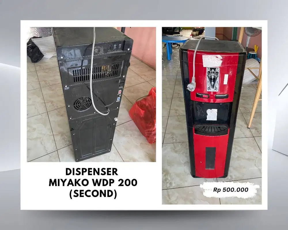 Dispenser Miyako WDP 200 – Second (Kondisi Normal)