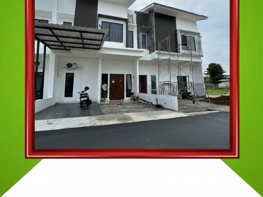 RUMAH MURAH DIKOMOLEK CITRA PARAMADINA BUNGA RINTE 180 UNIT BANYAK PROMO