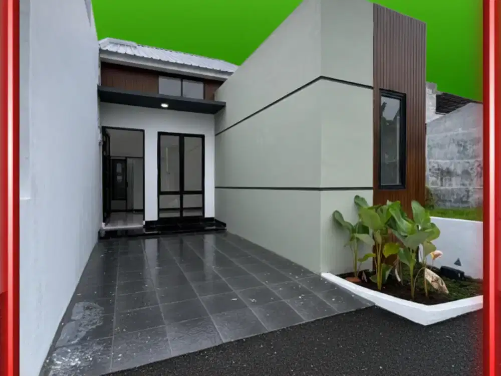 RUMAH MURAH KEKINIAN DI CEMPAKA GAPERTA KAPLING PANJANG 21 METER
