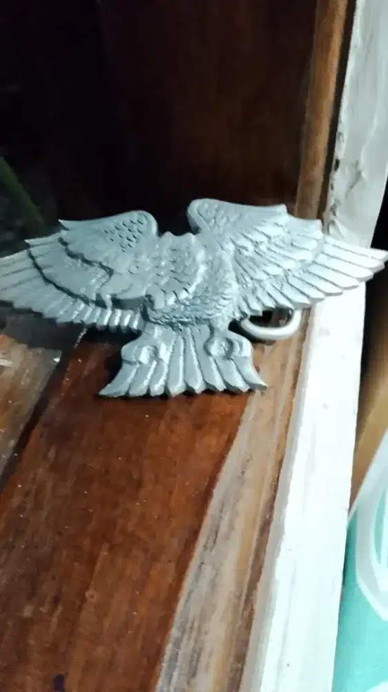 Kepala Gesper elang (eagle)antik lawas