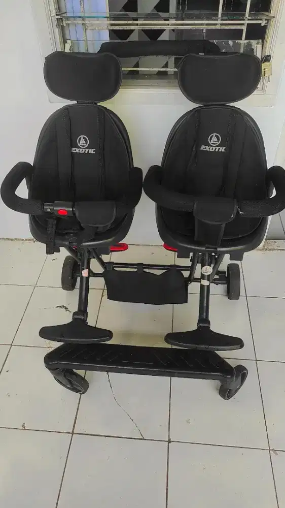 Stroller exotic lw 366 / kereta dorong kembar anak