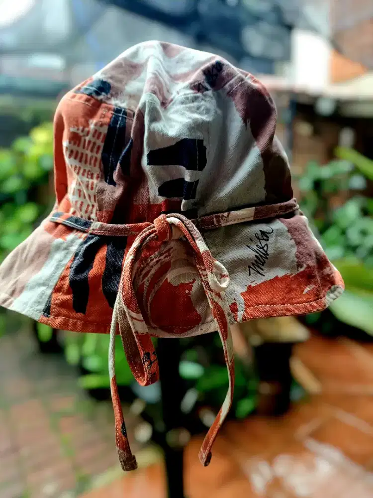 Bucket TULISAN Jakarta Topi Multi Color Original All Size