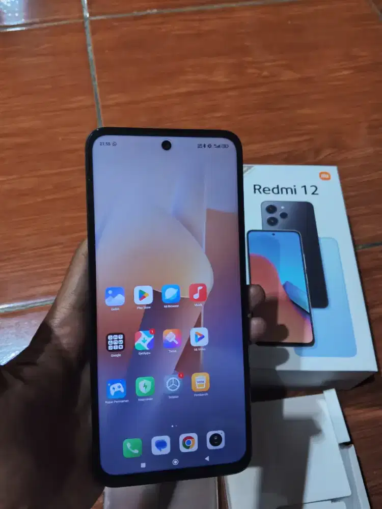 Xiaomi redmi 12 4+4/128 fullset buka dus