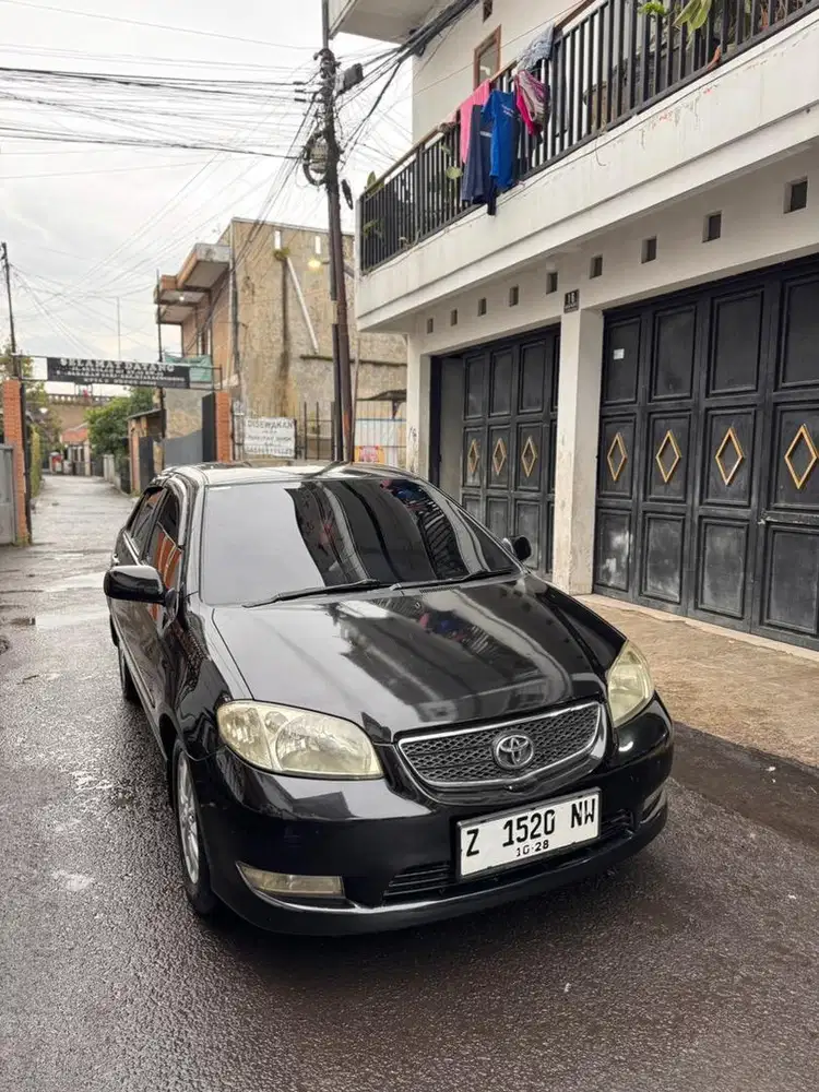 Toyota vios E manual 2004 siap pake