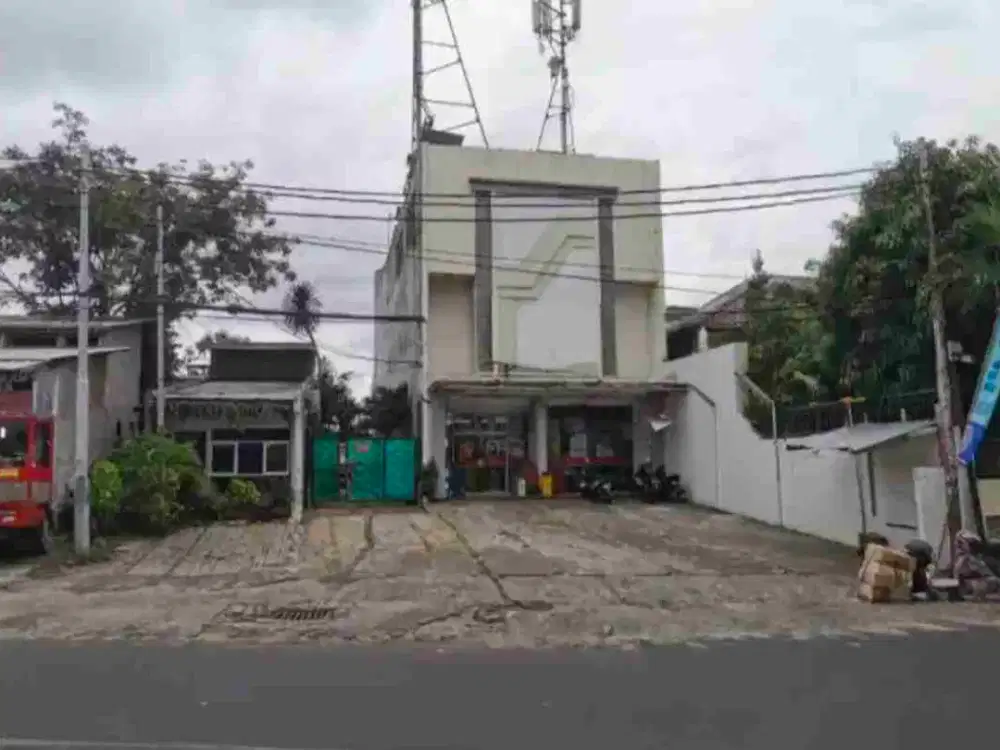 Ruko3,5 lt strategis passive income 300 jt/th kondisi tersewa bisa dilanjutkan di pinggir jalan pinang Ranti jaktim LT230LB537