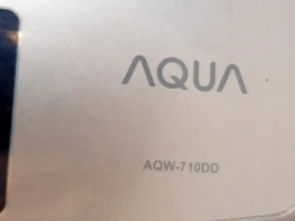 Aqua aqw-710dd masih mulus plastikan