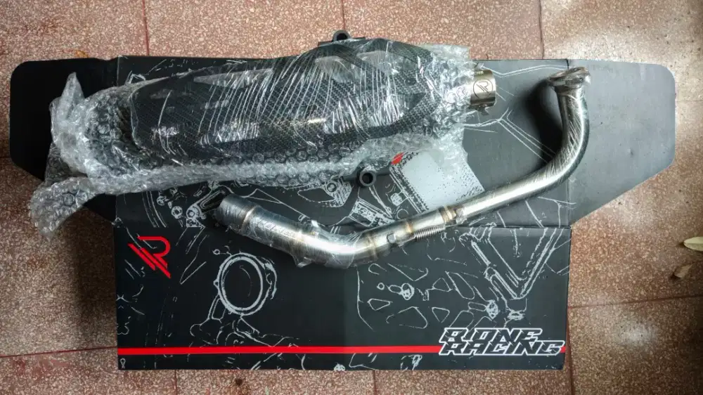 Knalpot Vario 125 150 LED new R-ONE Racing kondoman