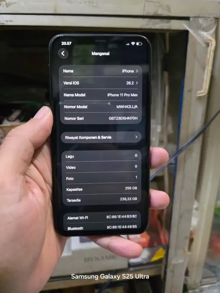 iphone 11 promax 256gb LLA inter all operator
