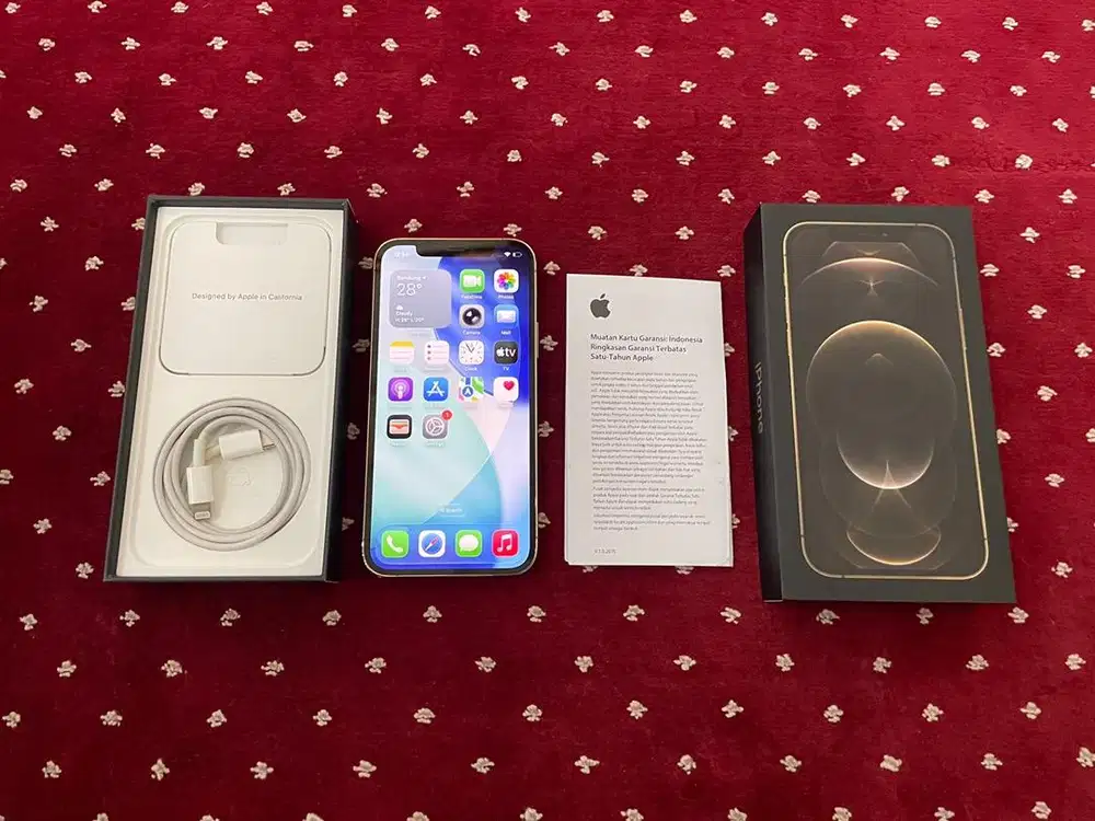 iPhone 12 Pro 256gb iBox gold fullset ori