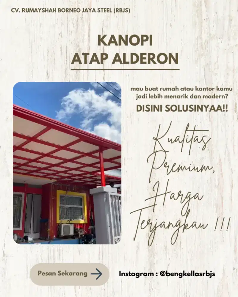 KANOPI ALDERON BEST SELLER