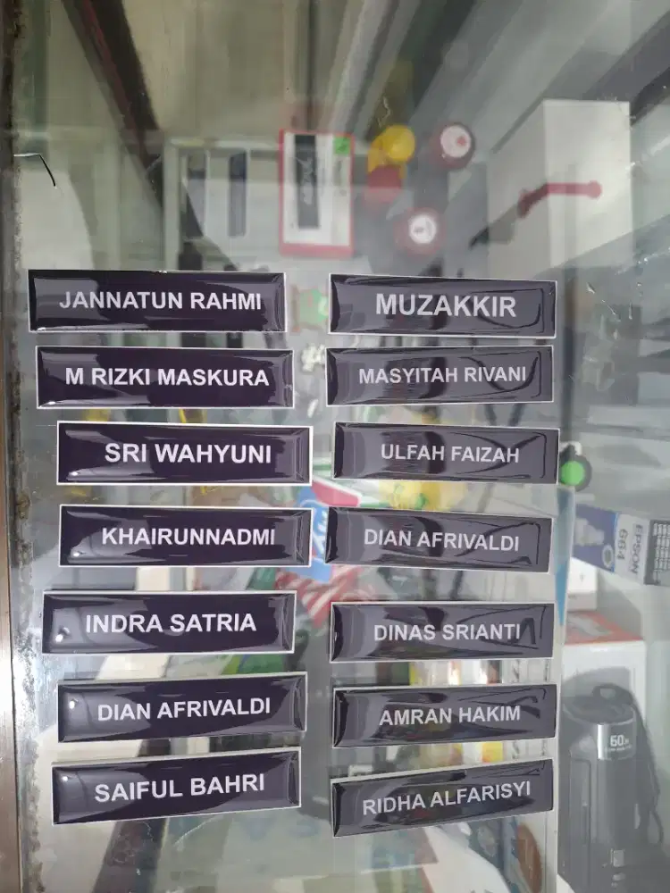 Nametag pelantika PPPK
