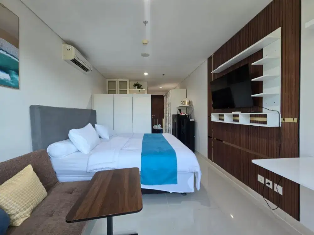 Disewakan Tipe Studio – Apartemen Borneo Bay Balikpapan – Fully Furnished – HM