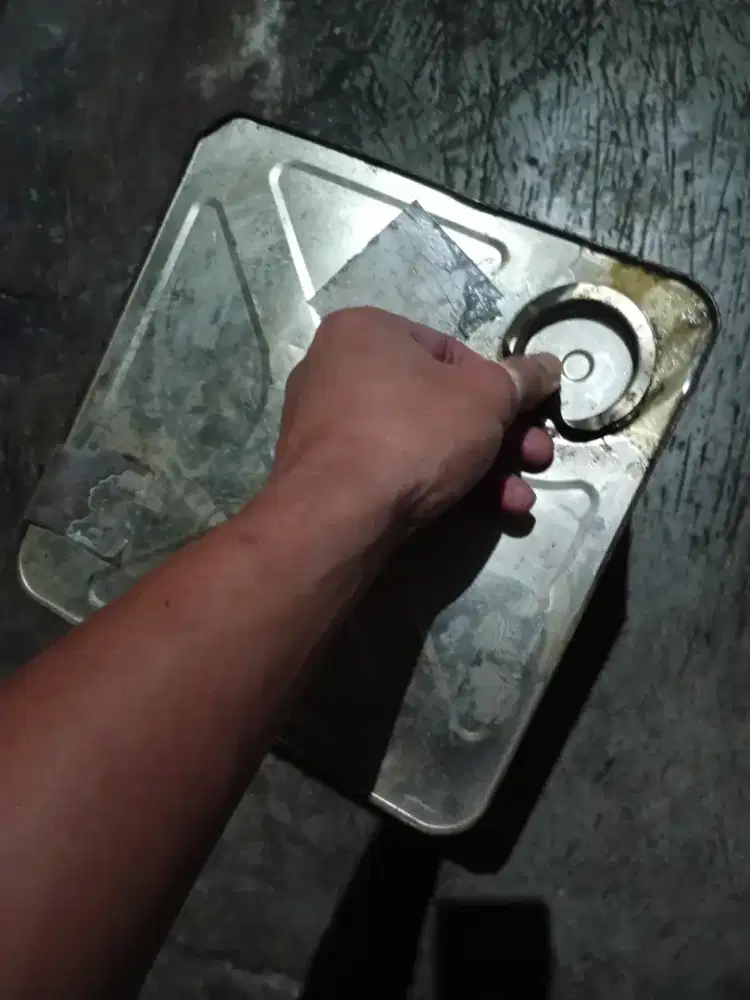 Jual Kaleng Kosong Stainless utk BBM oli atau minyak