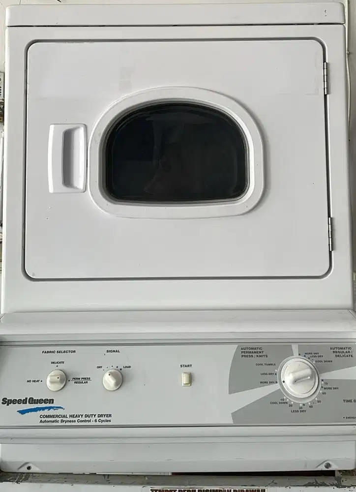 Speed Queen Dryer Laundry