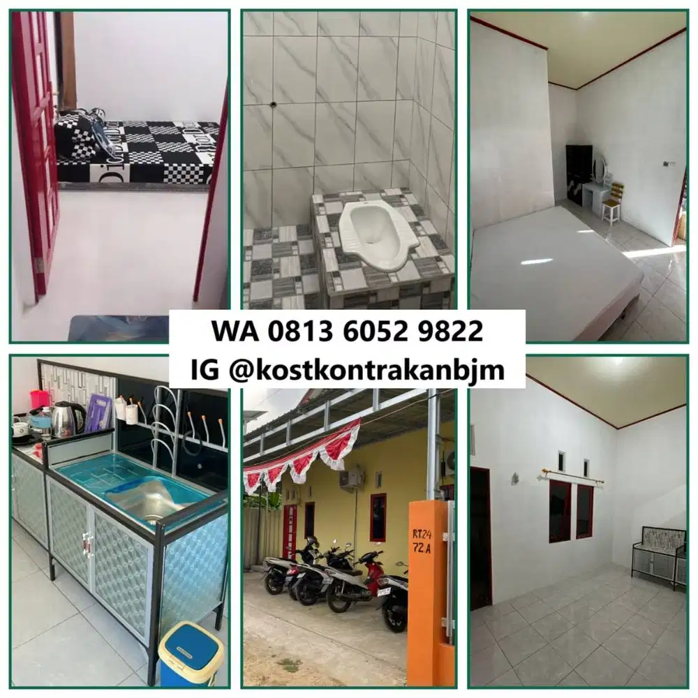 Kontrakan Fasilitas Lengkap AC di Trisakti Bisa Harian/Mingguan