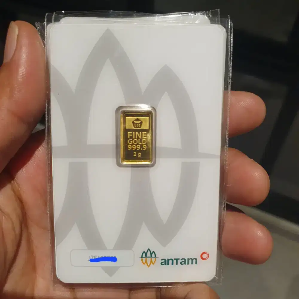 Emas Antam 2 gr gram RM Surabaya Sidoarjo Gresik sekitarnya