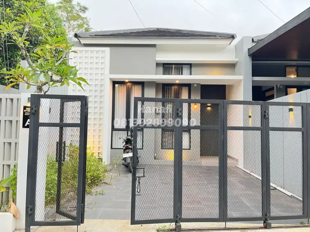 Rumah Jogja dijual desain Minimalis dekat Kampus UNISA
