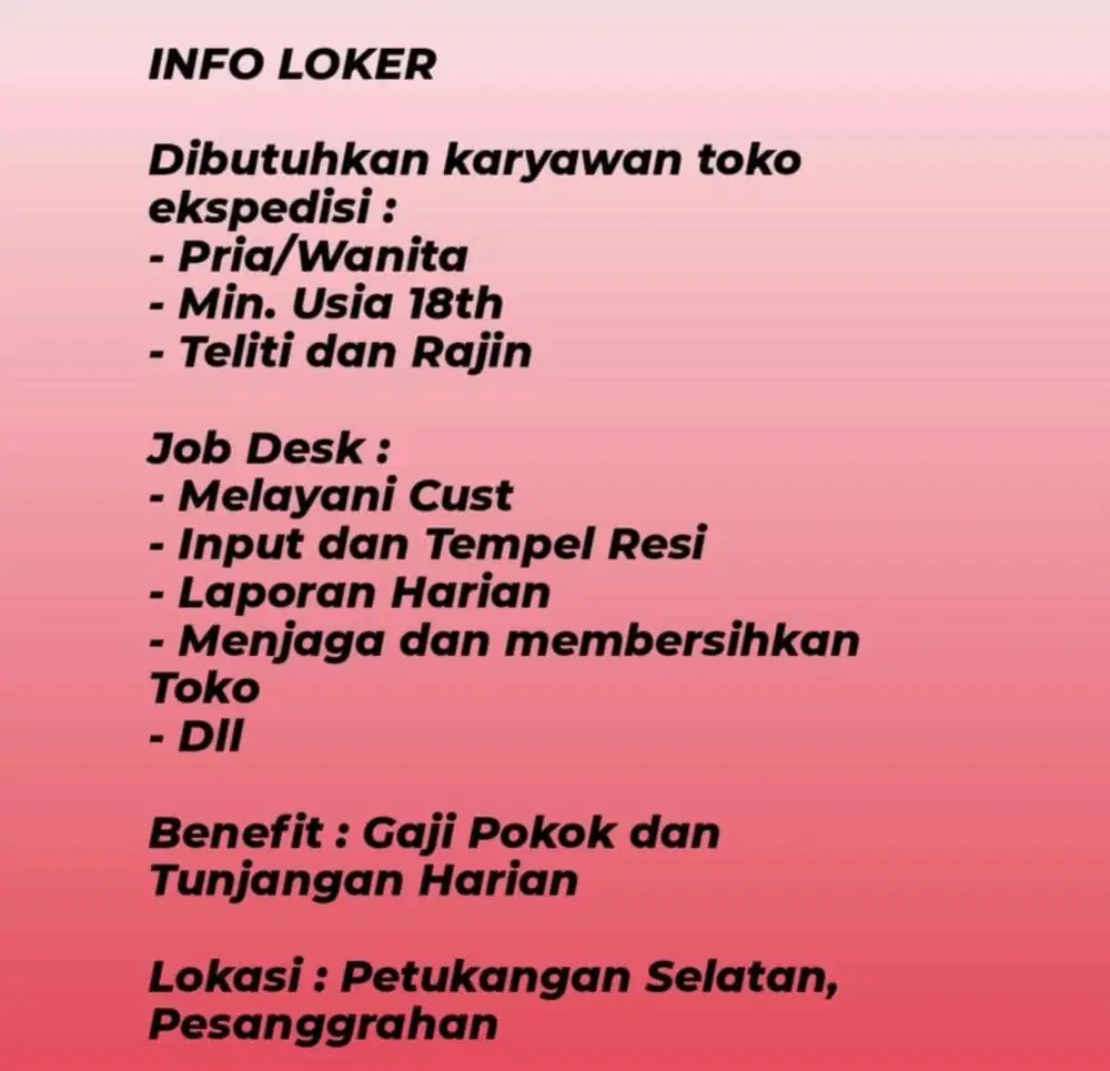 Admin Toko Ekspedisi