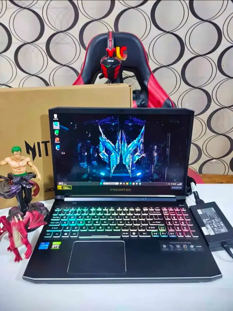 ACER PREDATOR HELIOS i7 GEN 11 RAM 16GB SSD 512GB RTX 3060 VRAM 6GB]