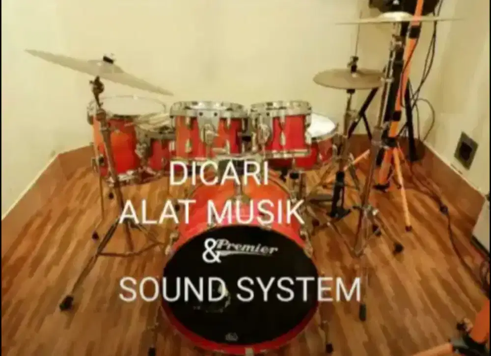 Di beli keyboard,drum,speker