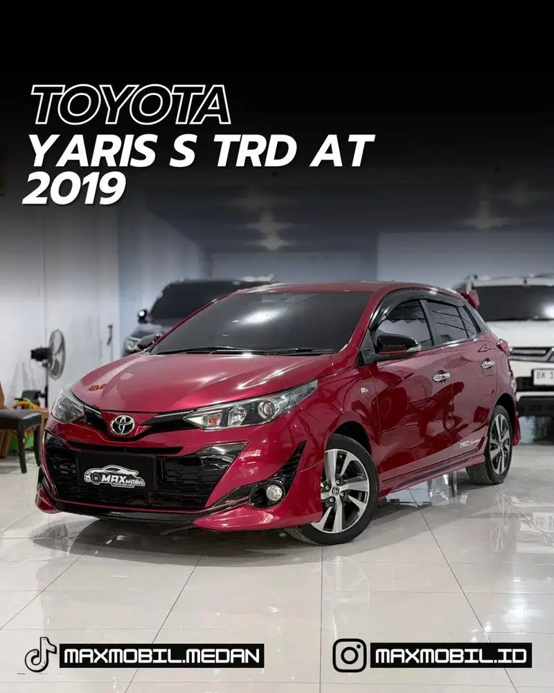 [ODO 59RB‼️] TOYOTA YARIS 1.5 S TRD AT 2019 pemakaian 2020
