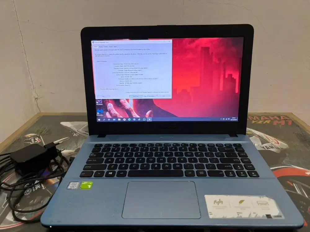 LAPTOP ASUS X441UBR CORE I3 GEN 7 RAM 8 GB