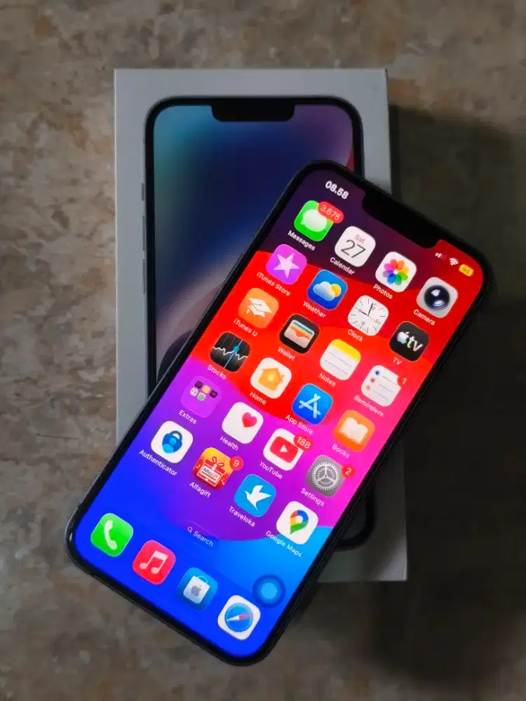 IPHONE 14 128GB BLUE - Garansi Resmi IBOX