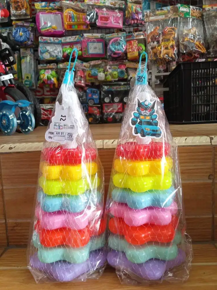 mainan anak donat putar