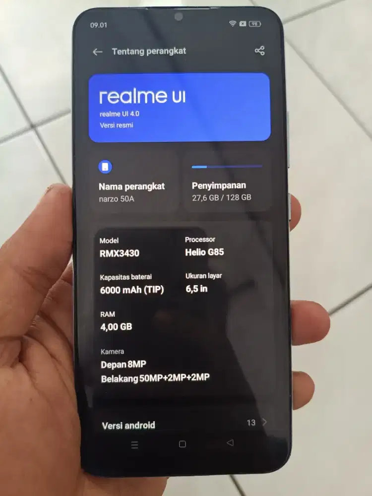 Realme Narzo 50A