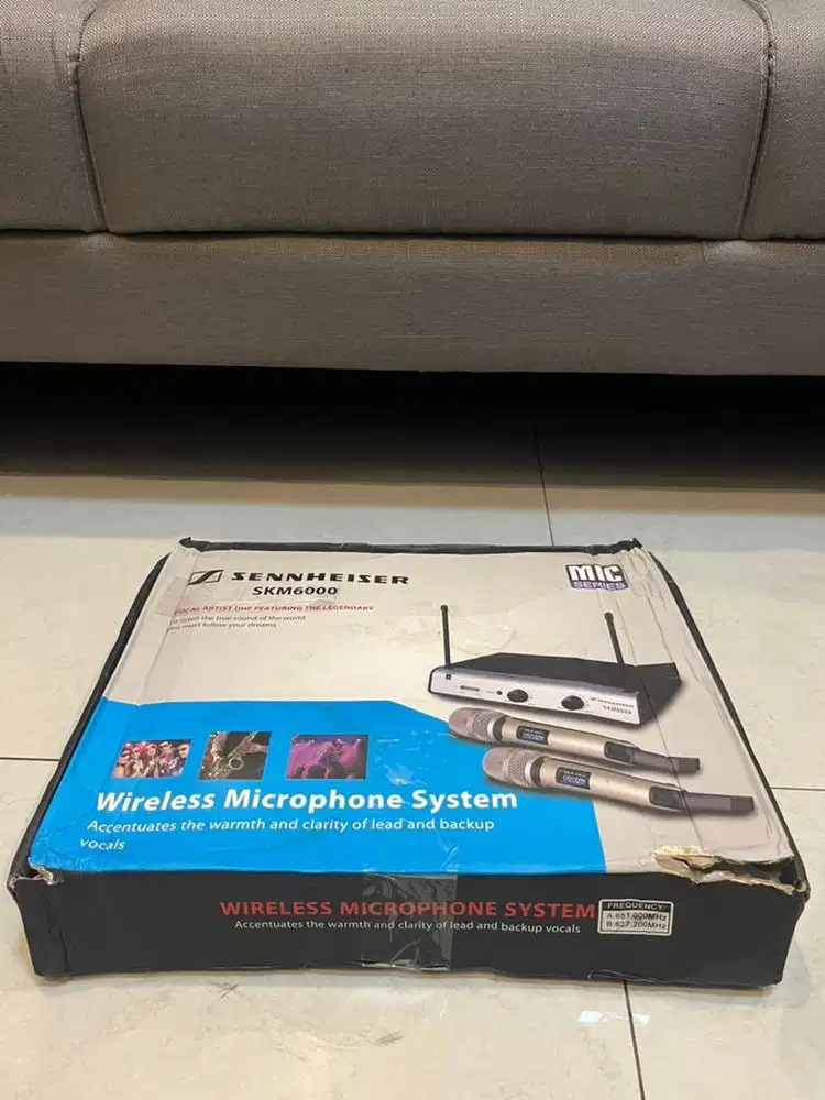 Wireless microphone system merk Sennheiser