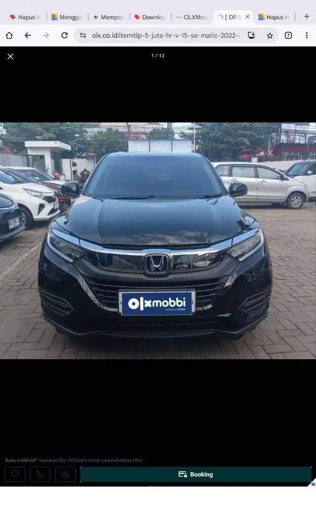 !! TOP KONDISI PAJAK PANJANG !! HR-V 1.5 SE AT 2022