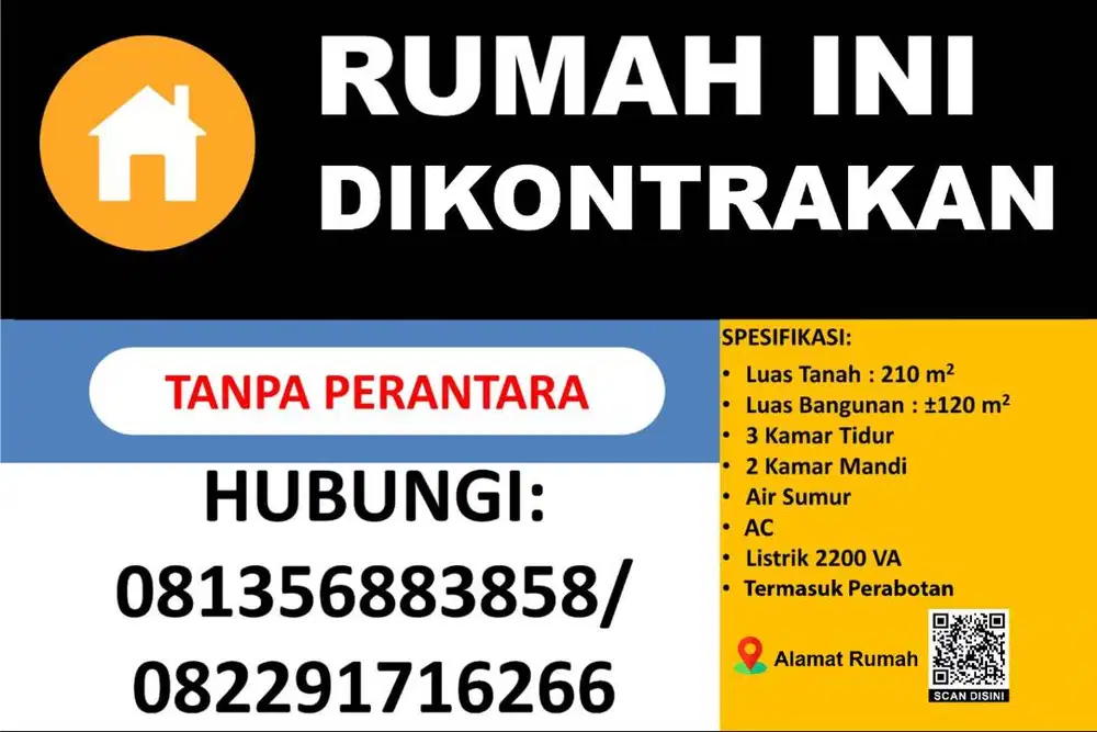 Dikontrakkan/Dijual