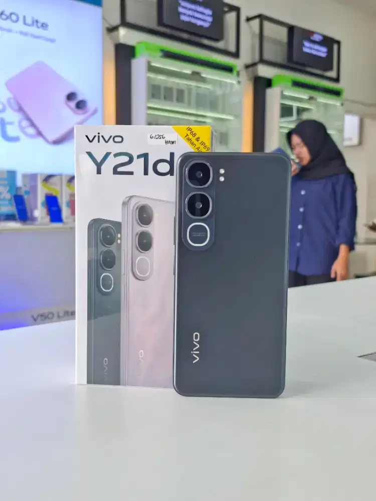 Vivo y21d memori 256Gb harga 2jt an free ongkir