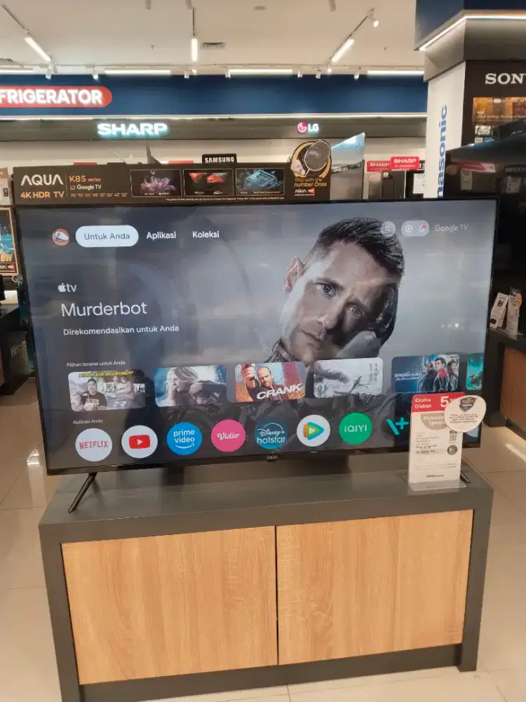 AQUA LED GOOGLE TV 4K 55