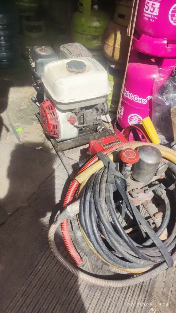 Alat Steam cuci motor/mobil apa adanya aja