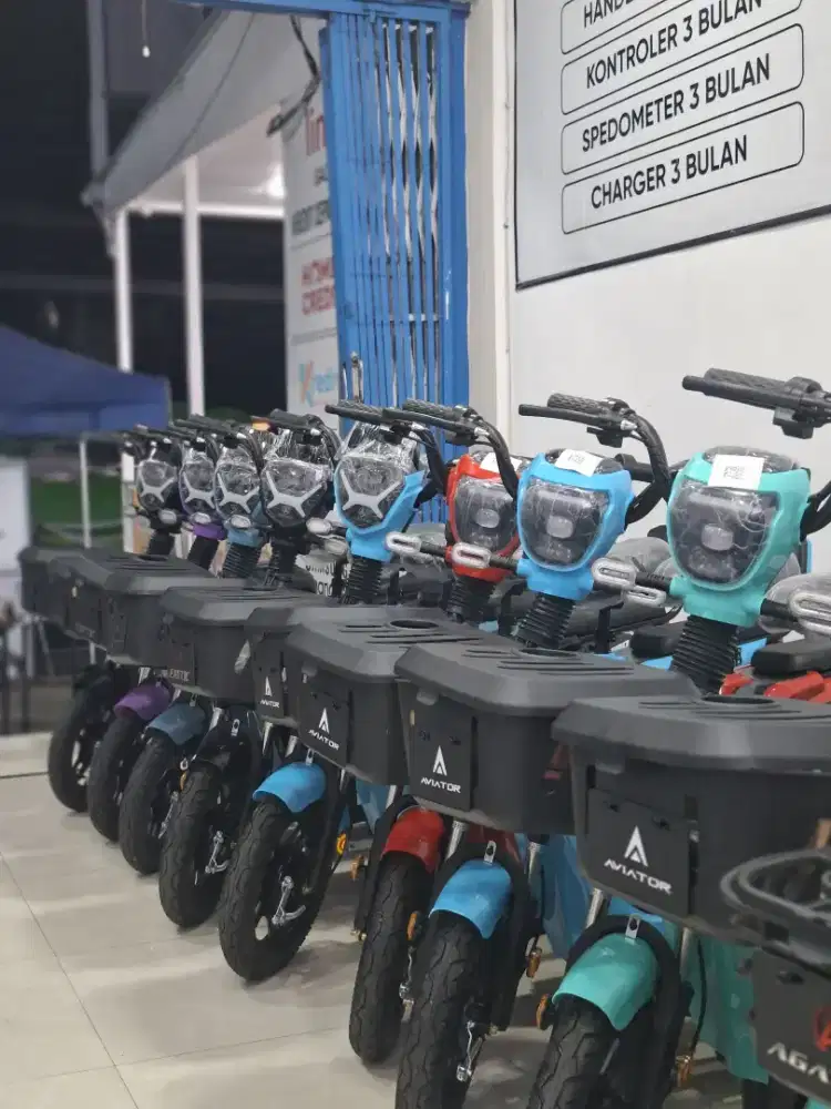 Promo sepeda listrik payment dirumah free ongkir