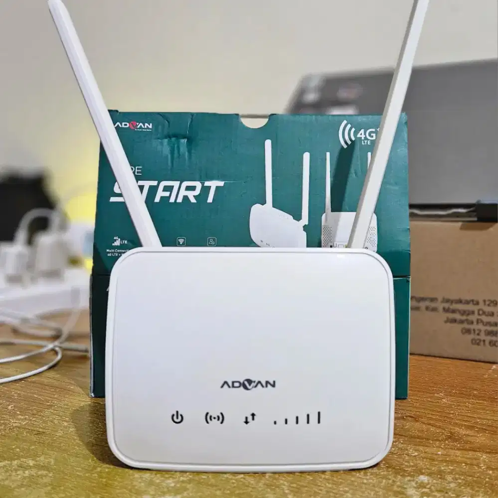 Modem WiFi Router Advan CPE Start All Operator 4G LTE IM3 XL Telkomsel