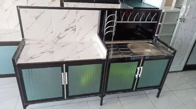 Atang Westafel Meja Kompor Dapur