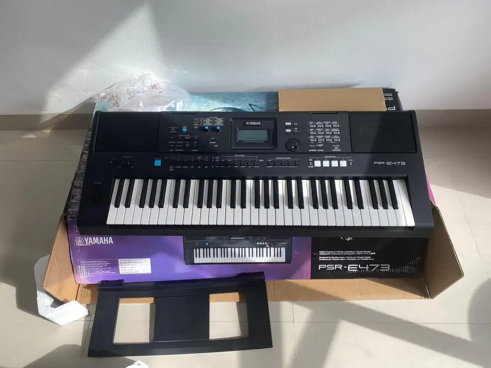 Dijual keyboard YAMAHA PSR - E473