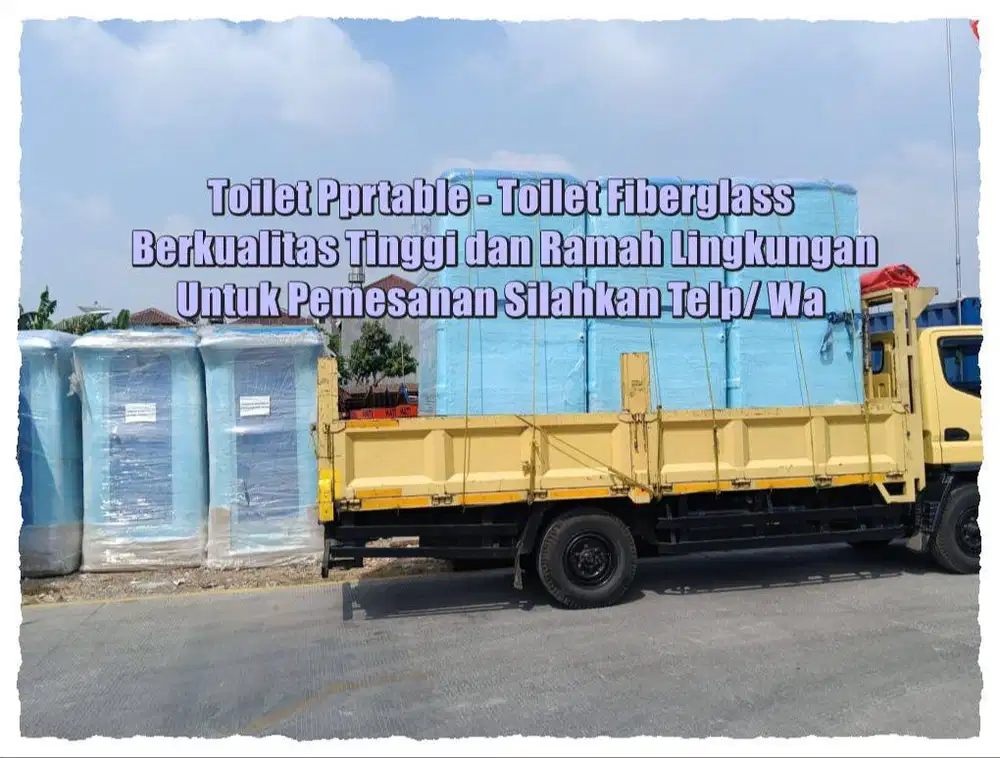 Toilet Event, Toilet Proyek, WC Umum, Toilet Portable, Murah Siap Paka