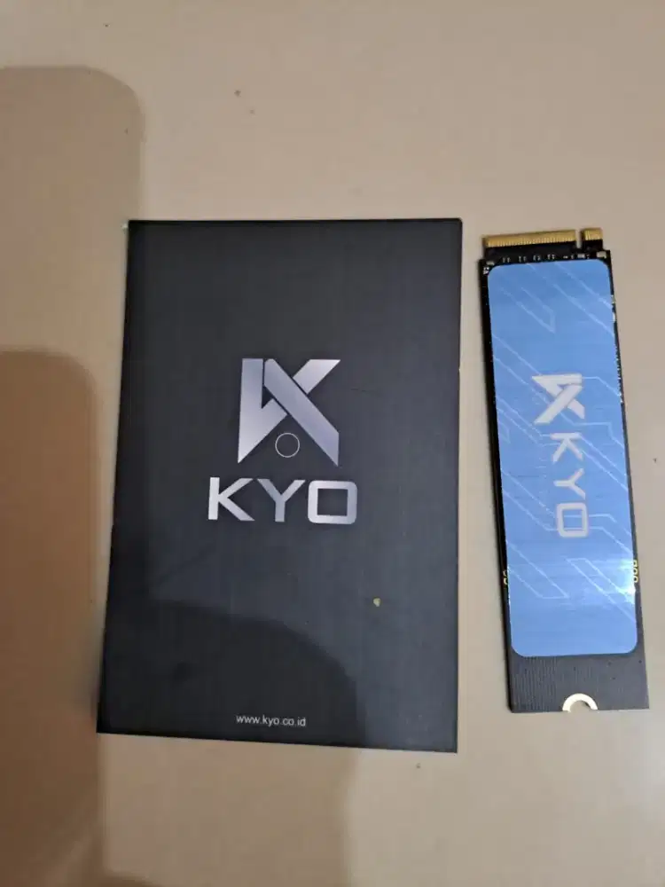 SSD M.2 Nvme 512GB merk KYO sentinel 100/100