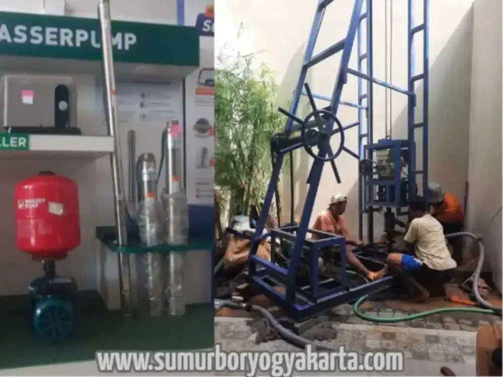 Sedot WC tinja saluran mampet sumur bor gali suntik service pompa air