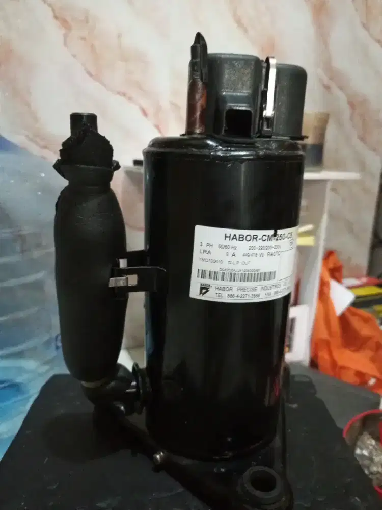 Jual compressor chiller habor seken