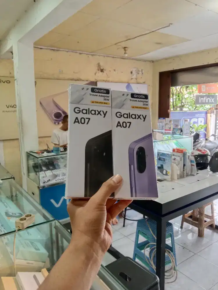Berminat silahkan WA Samsung Galaxy A07 4/128 Garansi resmi 1thn